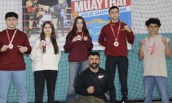 Hakkarili sporcuların Muay Thai'de büyük başarısı