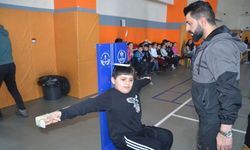 Öğrencilere sportif yetenek taraması yapıldı