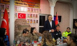 Vali Çelik polislerle iftar açtı