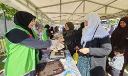 Şemdinli’de Gazze için “Hayır Çarşısı”  kermesi düzenlendi