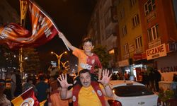 Galatasaray'ın şampiyonluğu Hakkari'de coşku ile kutlandı