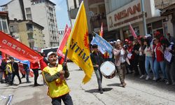 Hakkari'de 1 Mayıs coşkuyla kutlandı