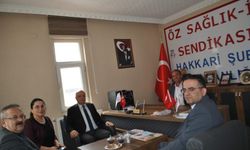 Başkan Aydın'a 1 Mayıs ziyareti