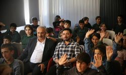Başkan Demirci çocuklarla sinema keyfi yaşadı!