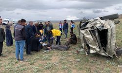 Van'da şarampole devrilen otomobildeki 5 kişi yaralandı