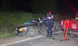 Cip ile otomobil çarpıştı: 3 ölü, 1 yaralı