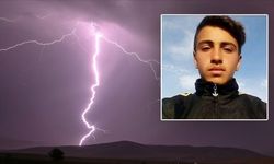 Yıldırım isabet eden 20 yaşındaki genç hayatını kaybetti