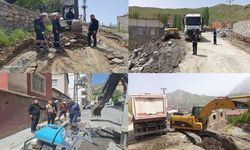 Hakkari'de altyapı çalışmaları sürüyor
