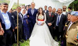Kaymakam Akpınar, Korgan Köyü’nde düğün merasimine katıldı