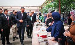 Cami inşaatı için bir destek de Vali Çelik'ten