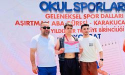 Hakkarili güreşçi Türkiye 2. oldu