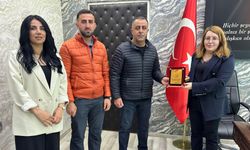 TFF Hakkari İl Başkanı Adıyaman’dan Yüksekova Belediyesi’ne ziyaret