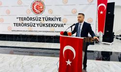 'Terörsüz Türkiye Terörsüz Yüksekova' toplantısı