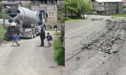 Hakkari’de beton mikseri güzergahına vatandaş tepkili!