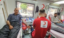 Şemdinli’de kan bağışı kampanyasına vatandaşlardan destek