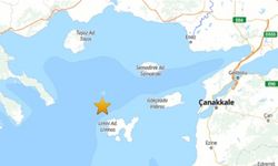 Çanakkale açıklarında 4.6 büyüklüğünde deprem