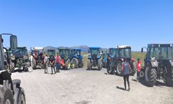 Kars'ta su sıkıntısı yaşayan köylüler, yol kapatıp eylem yaptı
