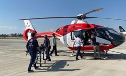 Van'da diyabet hastası genç, ambulans helikopterle hastaneye sevk edildi