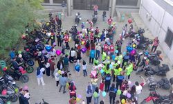 Van'da lösemi tedavisi gören çocuklar için gökyüzüne balonlar bırakıldı