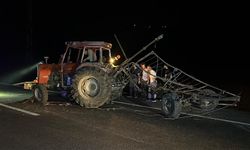 Van'da traktörle kamyonetin çarpışması sonucu 2 kişi yaralandı
