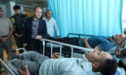 Kaymakam Akpınar,  kazada yaralanan vatandaşları ziyaret etti