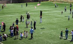 Kaymakam Akpınar, miniklerin uçurtma şenliğine katıldı
