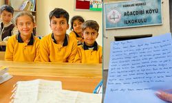 Hakkari'den giden isimsiz mektupla gelen yardıma teşekkür