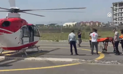 Ambulans helikopter Hakkarili Nazlı için havalandı