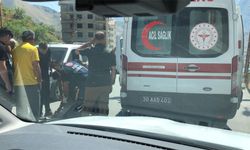 Hakkari Üçyol kavşağında kaza: 1 yaralı