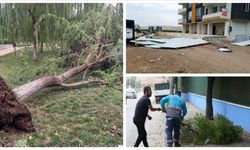 Bazı illerde şiddetli rüzgar etkili oldu