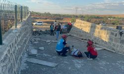 Şanlıurfa’da istinat duvarı çöktü; 2'si ağır, 4 işçi yaralandı