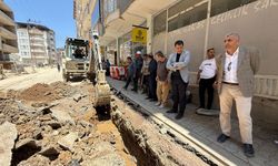 Şemdinli'de altyapı çalışmaları sürüyor