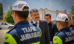 Vali Çelik'ten Jandarmaya ziyaret
