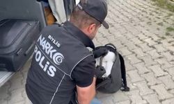 Bitlis'te yolcu valizinden 13 kilo metamfetamin çıktı