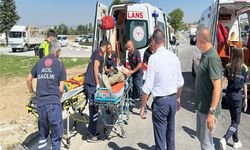 İşçi servisi, akaryakıt tankerine çarptı: 35 yaralı