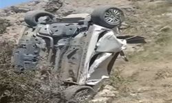 Freni çekilmeyen greyder, otomobili uçuruma sürükledi: 1 ölü