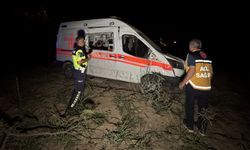 Elazığ’da hasta taşıyan ambulans kaza yaptı: 2 yaralı