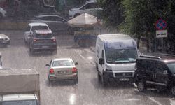 Erzurum'da sağanak etkili oldu