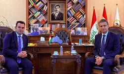 Derecik Belediye Başkanı  Dinç’ten Irak’ta resmi temaslar