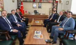 Kaymakam Cebeci'ye hayırlı olsun ziyareti