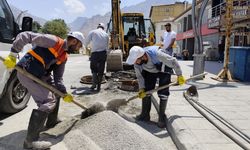 Hakkari’de logar kapakları yenileniyor