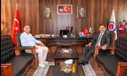 Vali Yardımcısı Mahmutoğlu'ndan Rektör Gençcelep'e ziyaret
