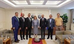Başkan Demir'den GBB Başkanı Şahin'e ziyaret