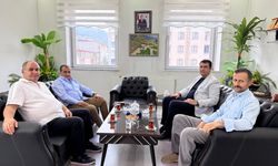 Hayırsever İş İnsanı Özel’den Başkan Şakar’a ziyaret