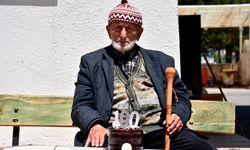 100'üncü yaş gününü torununun torunu ile kutladı