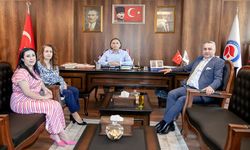 Başkan Veli Kaya’dan Rektör  Gençcelep’e ziyaret