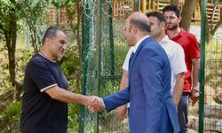Müdür Ünalan İş İnsanı Özel'i ziyaret etti