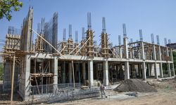 Çölemerik MYO'nun inşaatı yükseliyor