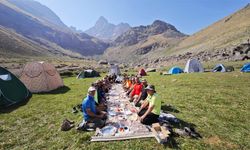 Doğaseverler Bala Yaylasında kamp kurdu