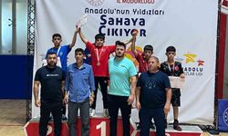 Hakkarili güreşçilerin büyük başarı